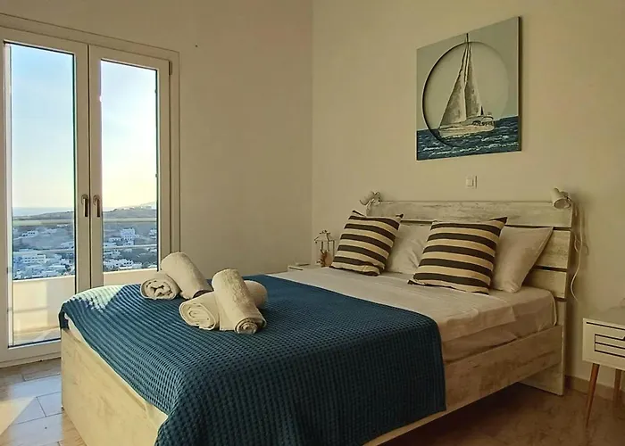 펜션 Margeo View House In Mpatsi, Andros