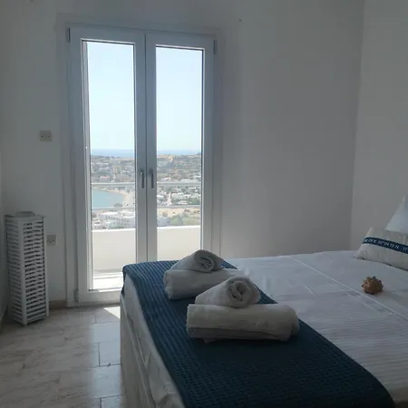 펜션 Margeo View House In Mpatsi, Andros *